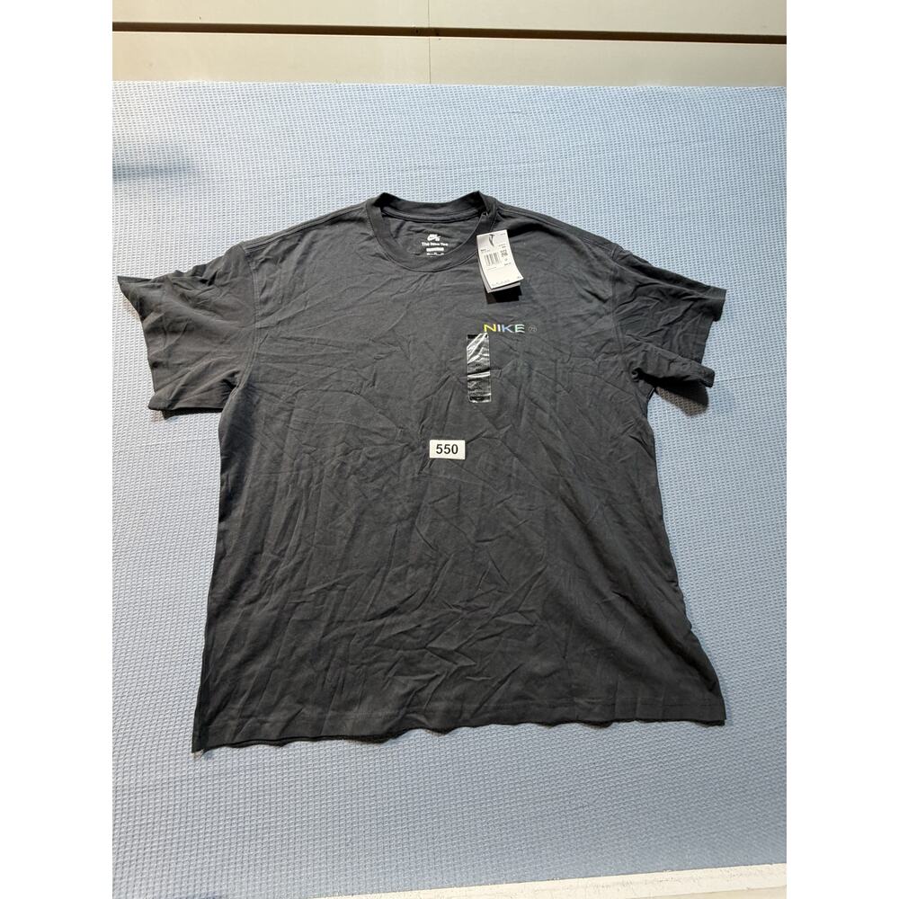 Nike Casual‎ Tee Men Sz XXL Black Brand New